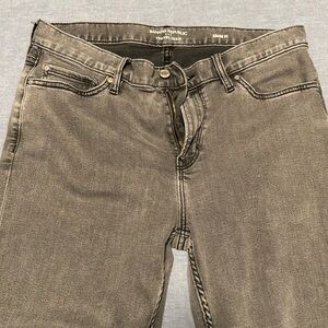 Banana republic slim traveler jean black wash 33x30